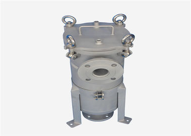 O Type Ring Liquid Filter Housings SS304 Stainless Steel Side In Water Filter System